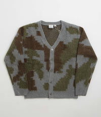 Gramicci Mohair Cardigan in Jungle Digi Camo