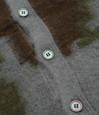 Gramicci Mohair Cardigan in Jungle Digi Camo
