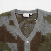 Gramicci Mohair Cardigan in Jungle Digi Camo thumbnail