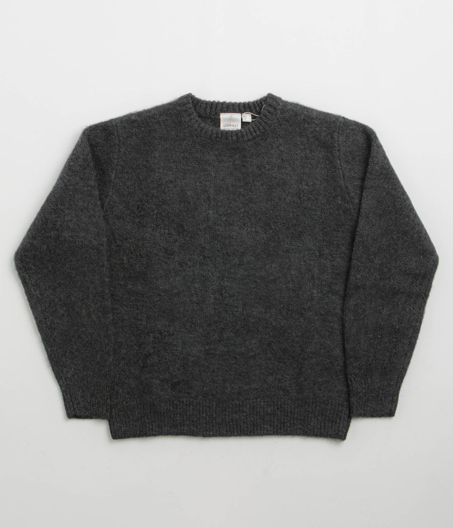 Gramicci Mohair Crewneck Sweatshirt in Charcoal