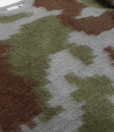 Gramicci Mohair Crewneck Sweatshirt - Jungle Digi Camo