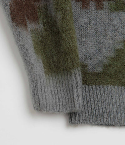 Gramicci Mohair Crewneck Sweatshirt - Jungle Digi Camo