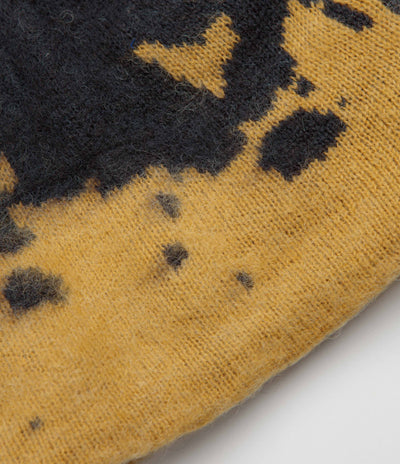 Gramicci Mohair Splatter Beanie - Saffron