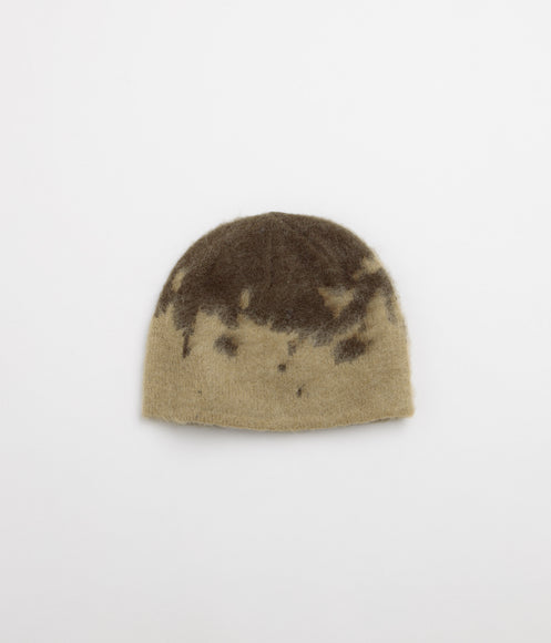 Gramicci Mohair Splatter Beanie - Taupe