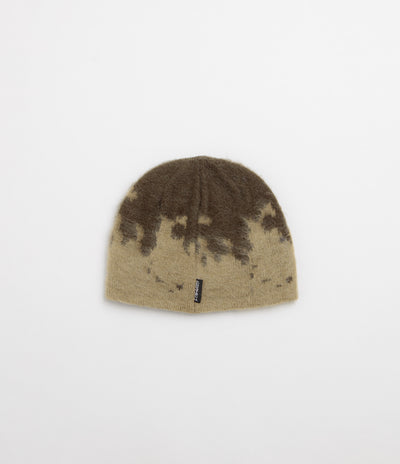 Gramicci Mohair Splatter Beanie - Taupe