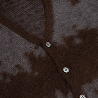 Gramicci Mohair Splatter Cardigan - Slate thumbnail
