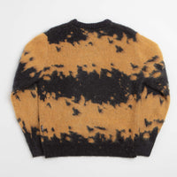Gramicci Mohair Splatter Crewneck Sweatshirt - Saffron thumbnail