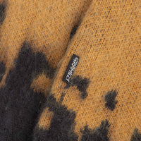 Gramicci Mohair Splatter Crewneck Sweatshirt - Saffron thumbnail