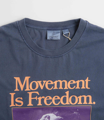 Gramicci Movement T-Shirt - Navy Pigment