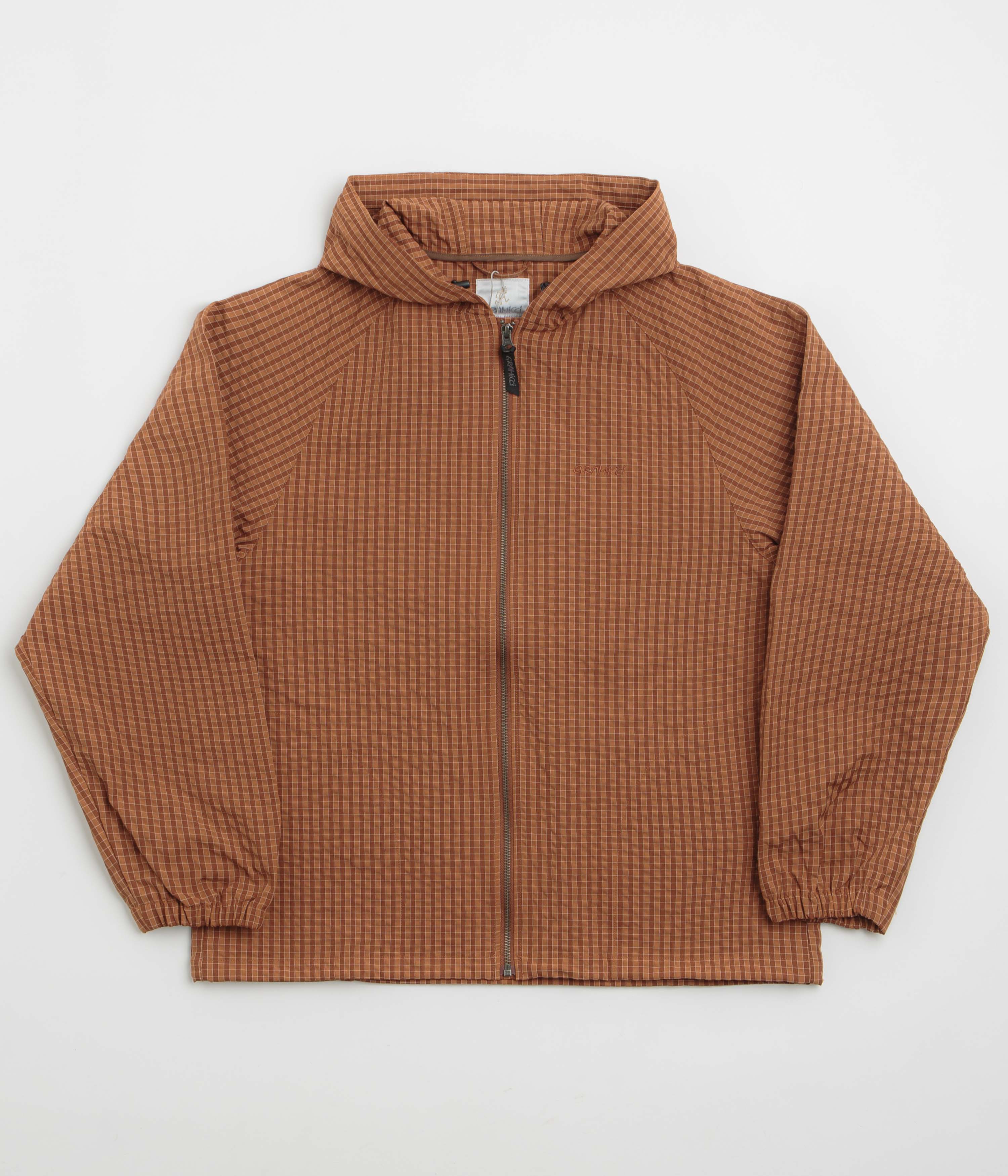 Gramicci Northside Plaid Jacket in Brick