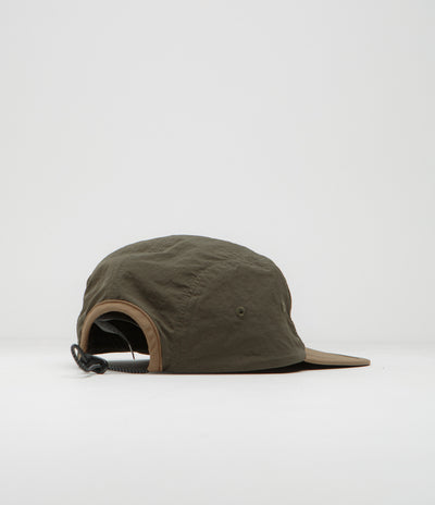 Gramicci Nylon Cap in Deep Olive and Coyote