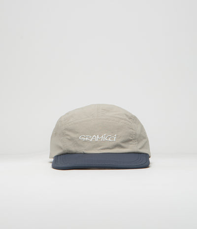 Gramicci Nylon Cap in Sand and Navy