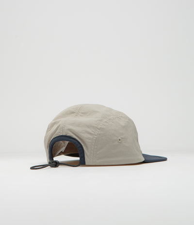 Gramicci Nylon Cap in Sand and Navy