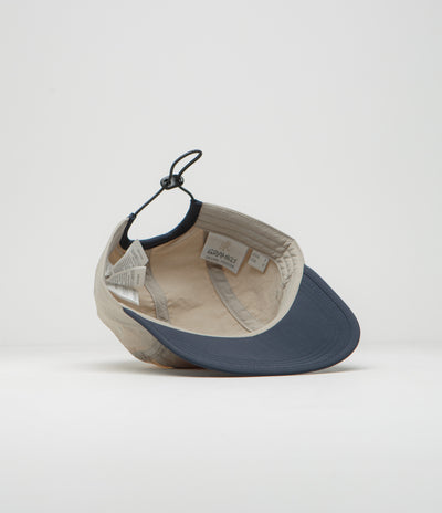 Gramicci Nylon Cap in Sand and Navy