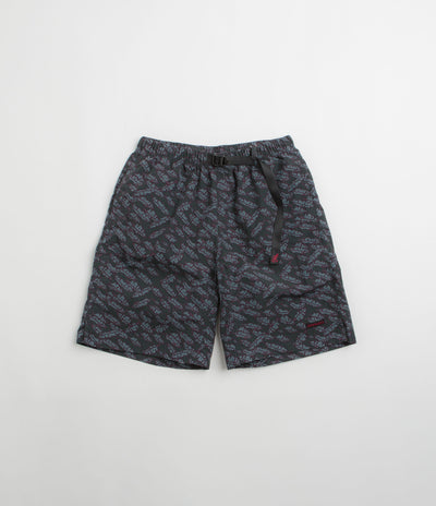 Gramicci Nylon Packable G-Shorts in Navy Leaf