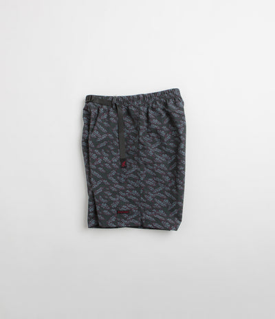 Gramicci Nylon Packable G-Shorts in Navy Leaf