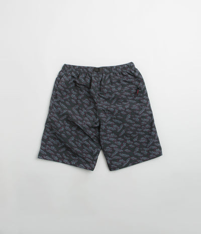 Gramicci Nylon Packable G-Shorts in Navy Leaf