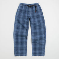 Gramicci O.G. Denim Plaid Pants in Indigo Checkered Plaid thumbnail