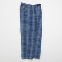 Gramicci O.G. Denim Plaid Pants in Indigo Checkered Plaid thumbnail