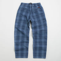 Gramicci O.G. Denim Plaid Pants in Indigo Checkered Plaid thumbnail
