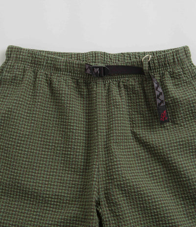 Gramicci OG Micro Plaid Seersucker G-Shorts in Mint