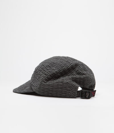 Gramicci OG Seersucker Canyon Cap - Deep Grey Garment Dyed