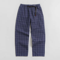 Gramicci OG Yarn Dye Dobby Plaid Jam Pants in Deep Twilight thumbnail