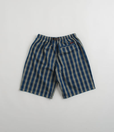 Gramicci OG Yarn Dye Shadow Plaid Jam Shorts - Blue