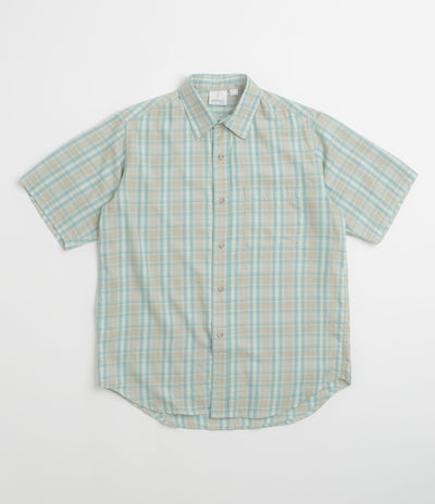 Gramicci Ombre Short Sleeve Shirt in Blue