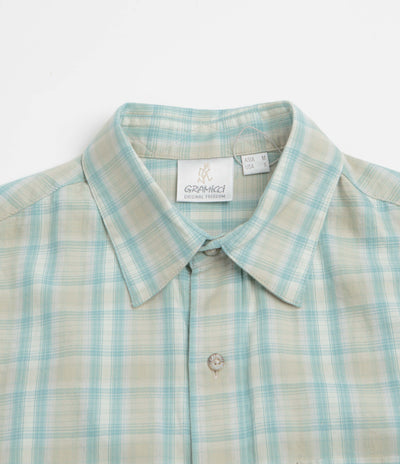 Gramicci Ombre Short Sleeve Shirt in Blue