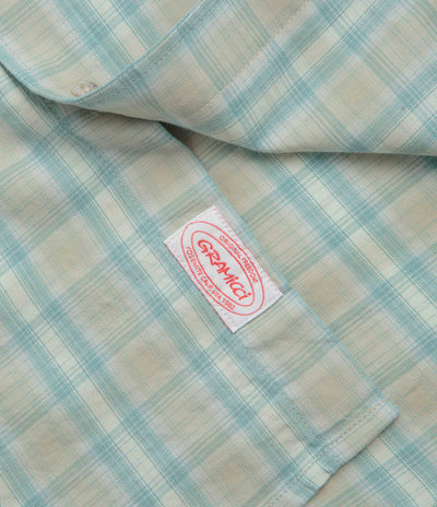 Gramicci Ombre Short Sleeve Shirt in Blue