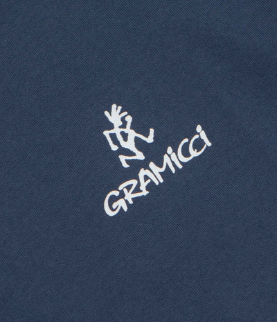 Gramicci One Point Logo T-Shirt - Dusky Blue