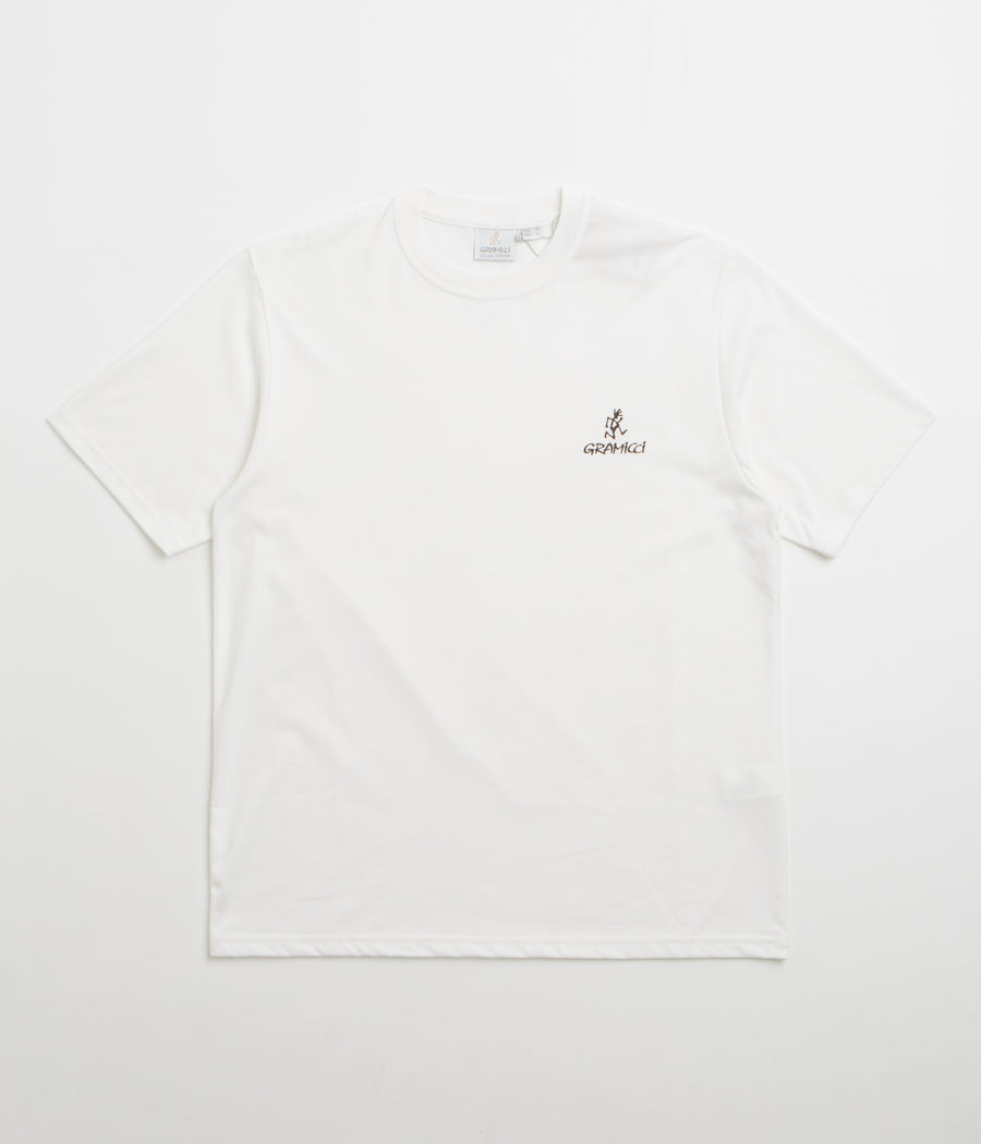 Gramicci One Point Logo T-Shirt in White
