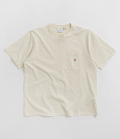 Gramicci One Point T-Shirt in Sand Pigment