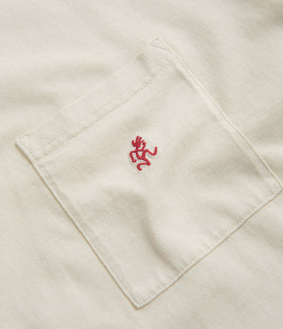 Gramicci One Point T-Shirt in Sand Pigment
