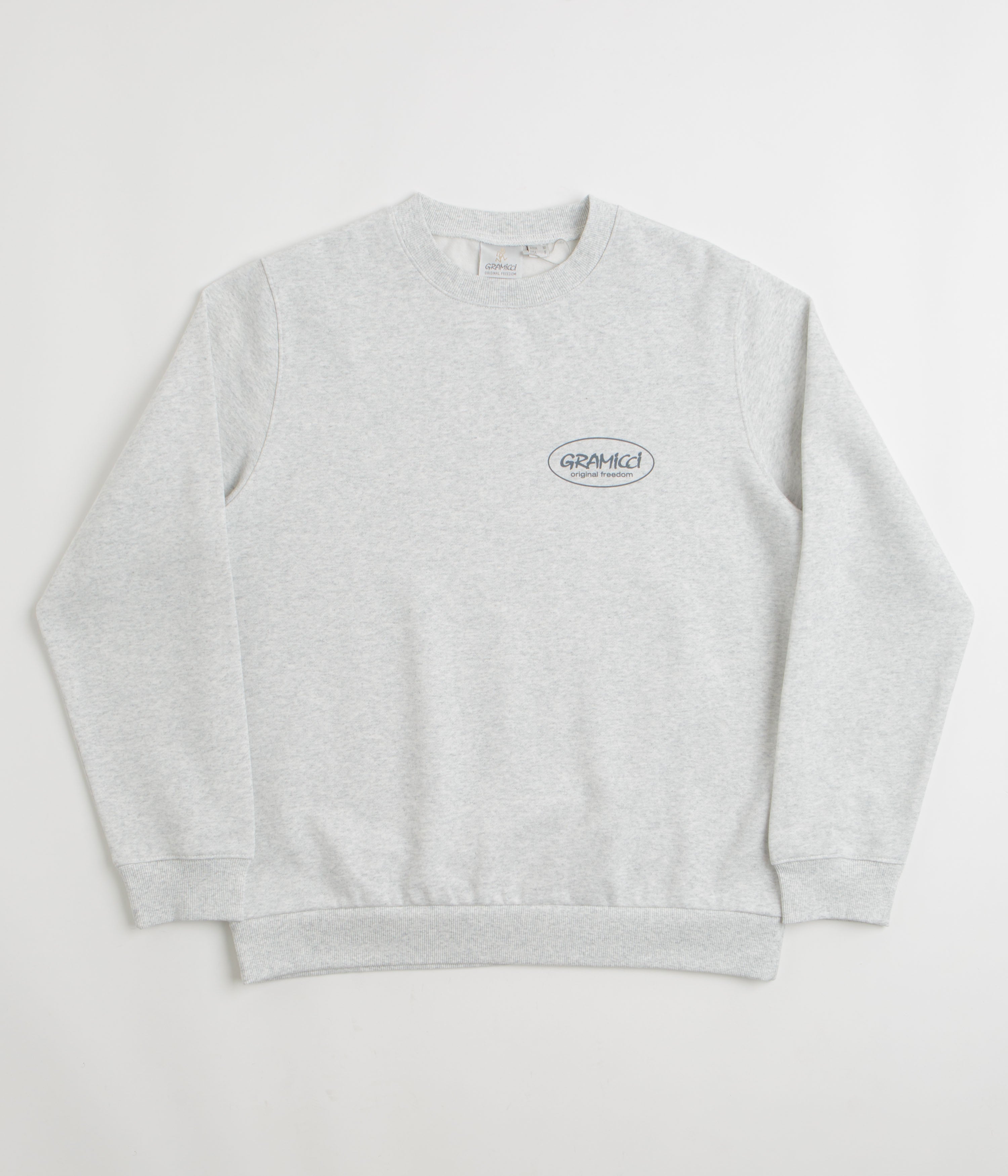 Gramicci Original Freedom Crewneck Sweatshirt in Heather Ash