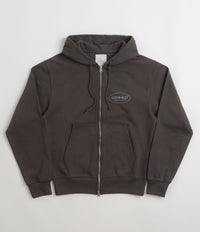 Gramicci Original Freedom Full Zip Hoodie in Deep Brown