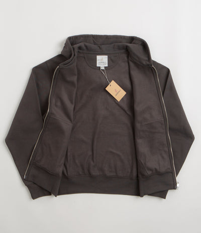 Gramicci Original Freedom Full Zip Hoodie - Deep Brown