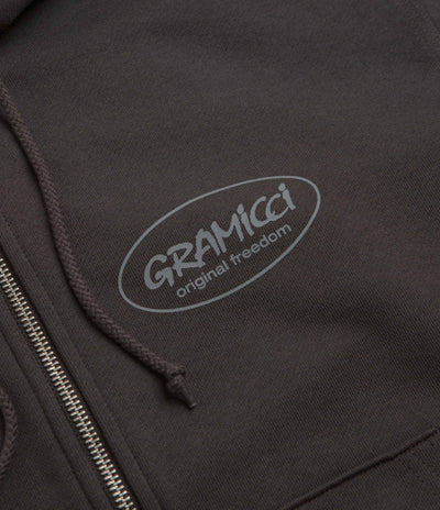 Gramicci Original Freedom Full Zip Hoodie - Deep Brown