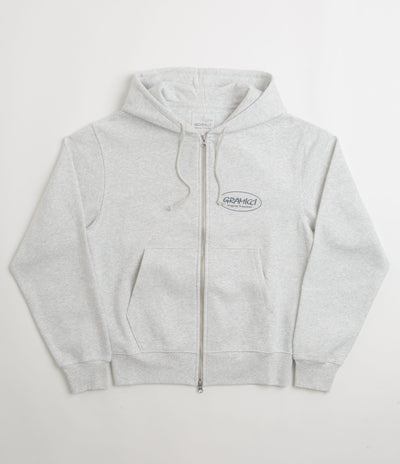 Gramicci Original Freedom Full Zip Hoodie - Heather Ash