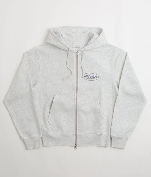 Gramicci Original Freedom Full Zip Hoodie - Heather Ash