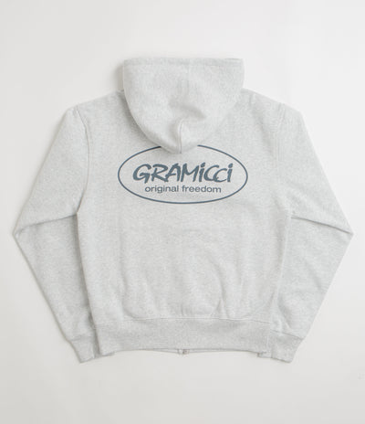 Gramicci Original Freedom Full Zip Hoodie - Heather Ash