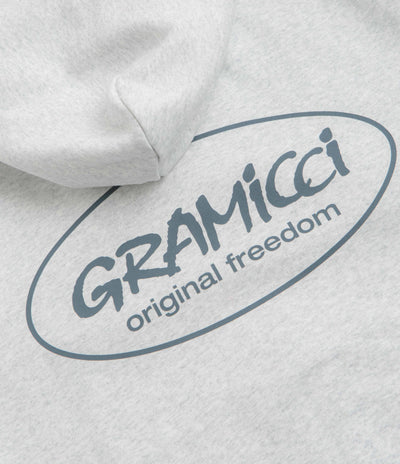 Gramicci Original Freedom Full Zip Hoodie - Heather Ash
