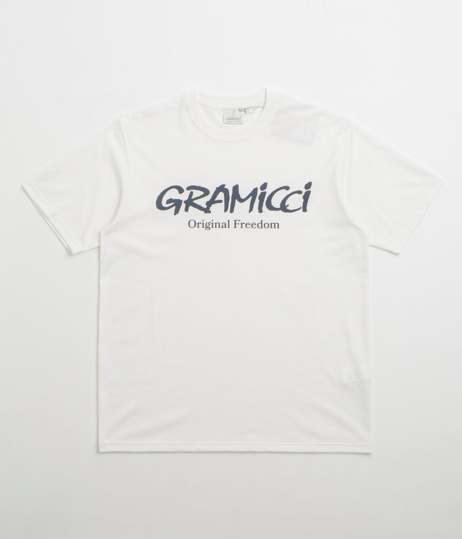Gramicci Original Freedom Logo T-Shirt in White