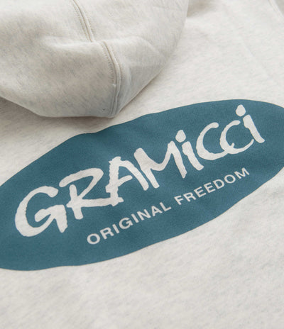 Gramicci Original Freedom Oval Hoodie - Ash Heather