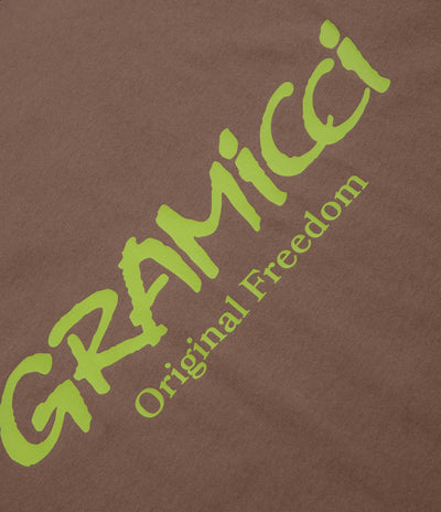 Gramicci Original Freedom T-Shirt - Pigment Brown