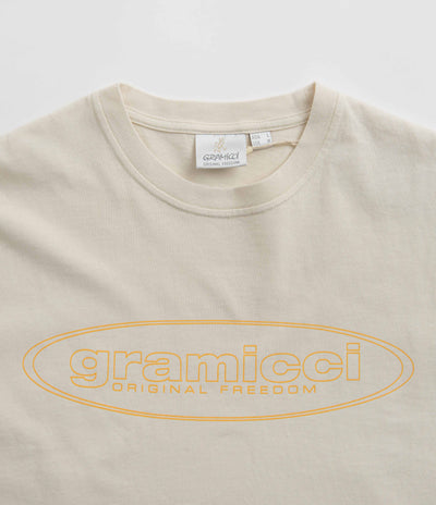 Gramicci Original Freedom T-Shirt in Sand Pigment