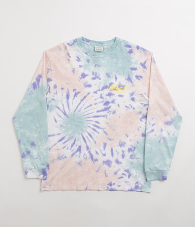Gramicci Oval Long Sleeve T-Shirt in Blue Tie Dye