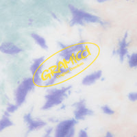 Gramicci Oval Long Sleeve T-Shirt in Blue Tie Dye thumbnail