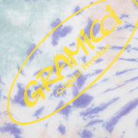 Gramicci Oval Long Sleeve T-Shirt in Blue Tie Dye thumbnail
